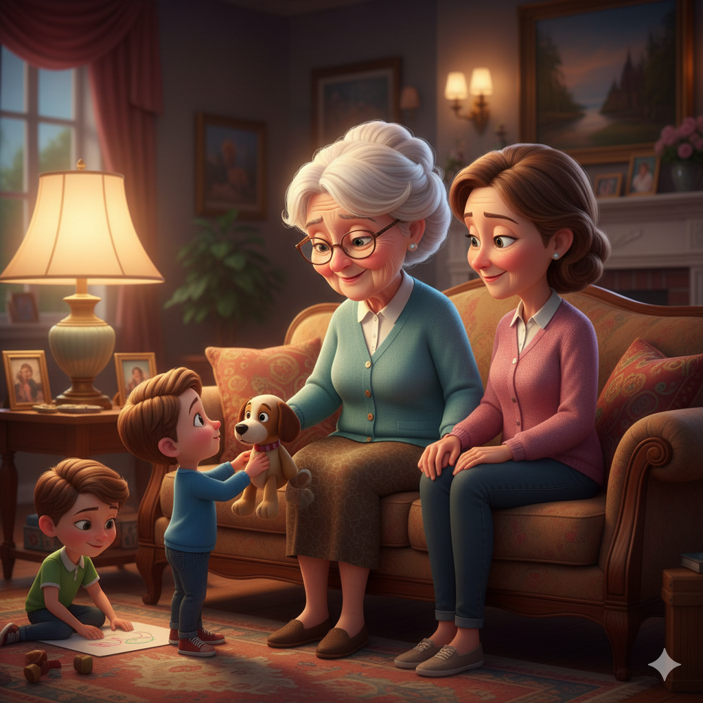 Gyerekként a cicával